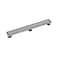 Oatey Designline 28 in Linear Shower Drain Tilein Grate in Stainless Steel