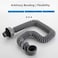 GXMRHWY Low Profile 112 Ptype Antiodor Drain PipeFlexible Bendable Freestanding Tub Drain Kitfor Bathtubs Sinks and RV Plumbing Systems
