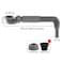 GXMRHWY Low Profile 112 Ptype Antiodor Drain PipeFlexible Bendable Freestanding Tub Drain Kitfor Bathtubs Sinks and RV Plumbing Systems