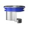 SagaSave Odor Proof Floor Drain Floor Drain backflow Preventer AntiOdor Floor Drain Prevent Backflow Prevent Odor Dispersion in Bathrooms and Kitchens Silver