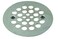 Westbrass 414 OD Shower Strainer PlasticOddities Style Polished Nickel D319305