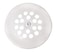 Westbrass D32750 Beehive Tub Grid Strainer with Screw Powder Coat White