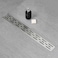 SaniteModar Linear Shower Drain Shower Drain 60 inch High Flow Rate Removable Grate Brushed 304 Stainless Steel Linear Drain with Hair Strainer and Adjustable Leveling Feet