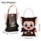 CcXxMming 30 PCS Halloween Treat Boxes with Handles and Stickers 4 Designs Ghost Mummy Vampire Candle Medium Size Halloween Candy Gift Boxes and Goodie Bags with Transparent Window Party Favors