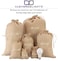 CleverDelights 30 x 40 Burlap Bags 2 Pack Heavy Duty Stitching