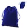 KUPOO 25 Pack 5x7 Inch Velvet Drawstring BagsBlack Drawstrings Velvet Bags for JewelryDrawstring BagsCandy BagsParty Favors Royal Blue