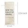 DOI-LANEE Now You Can Stop Asking Pregnancy Announcement Gift Baby Reveal Wine Bag for Grandparents Aunt Uncle DL053
