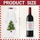 OKBA 5 PCS Sublimation wine gift bag blank Canvas bottle with drawstring Reusable gift BagsSuitable for sublimation screen printing DIY graffiti