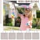 Sadnyy 24 Pcs Mini Tote Bag Bulk 8 x 8 Gift Bag Blank Small Canvas Tote Bags Goody Gift Sacks for DIY Crafts Party Favor