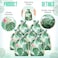 Saintrygo 20 Pcs Tropical Gift goodie Bags Hawaii Luau Party Favor Drawstring Palm Leaf Candy Bags 4 x 6 Inch