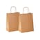 YEEHAW Brown Paper Bags with Handles Bulk 58x32x825 50Pcs Gift Bags Small Size Brown Kraft Bag with Handles Bulk Bags for Retail Party Shopping Merchandise