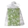 SUNGULF 100pcs Organza Pouch Bag Drawstring 6x9 16x22cm Strong Gift Candy Bag Jewelry Party Wedding Favor White Snowflake