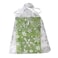 SUNGULF 100pcs Organza Pouch Bag Drawstring 6x9 16x22cm Strong Gift Candy Bag Jewelry Party Wedding Favor White Snowflake