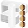DEAYOU 50 PCS Clear Favor Boxes Small Transparent Candy Gift Box Plastic Rectangle Chocolate Packaging Box with Insert for Truffle Mini Macaron Wedding Party Gift Wrapping 62 x 14 x 13