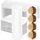DEAYOU 50 PCS Clear Favor Boxes Small Transparent Candy Gift Box Plastic Rectangle Chocolate Packaging Box with Insert for Truffle Mini Macaron Wedding Party Gift Wrapping 62 x 14 x 13
