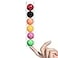 SLShePack 100PCS 1 x 1 x 6 Gumball Party Favor Gumball Candy Container Clear Gumball Boxes for 6