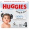 HUGGIES Huggies Size 4 Diapers Snug Dry Baby Diapers Size 4 2237 lbs 30 Count Packaging May Vary