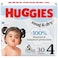 HUGGIES Huggies Size 4 Diapers Snug Dry Baby Diapers Size 4 2237 lbs 30 Count Packaging May Vary