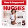 HUGGIES Huggies Size 5 Diapers Skin Essentials Baby Diapers Size 5 27 lbs 50 Count Packaging May Vary