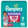 Pampers Diapers Cruisers 360 Size 7 88 Count Babyproof up to 100 Leakproof PullOn Diaper