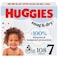 HUGGIES Huggies Size 7 Diapers Snug Dry Baby Diapers Size 7 41 lbs 108 Count 2 Packs of 54 Packaging May Vary