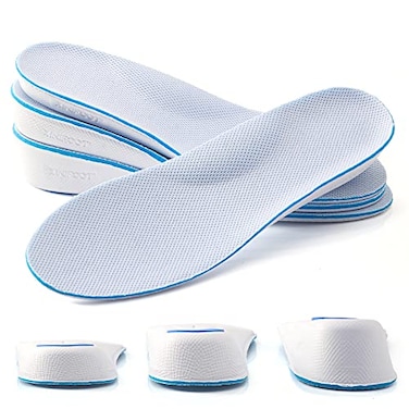 XINIFOOT Height Increase Insole Arch Support Breathable Shoe Insoles Heel Lift Inserts Elevator Insoles for Women 15cm Height