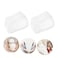 EXCEART Lightweight Silicone Invisible Heel Pads Height Increase Insoles Fit Most Shoe Styles