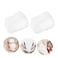 EXCEART Lightweight Silicone Invisible Heel Pads Height Increase Insoles Fit Most Shoe Styles