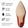 ZBLGO Shoe Sole Protector NonSlip Grip Pads for HighHeels Cushion Shoe Bottoms