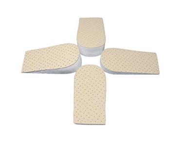 Happystep 1 Pair 1cm and 1 Pair 3cm Invisible Height Increase Shoe Inserts Insoles inSock Heel Lift Raising Pad for Shoes