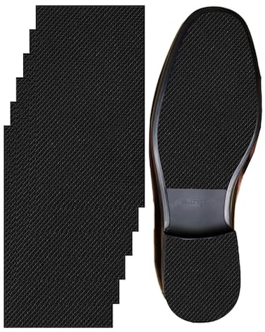 BHXANZOU Black Shoe Sole ProtectorAnti Slip Shoe Grips on Bottom of Shoes Bottom Protector Sole Guard NonSlip Shoe Pads for High Heels84 Black 6Pcs