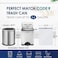 RayPard 120 Counts 26 Gallon Small Drawstring Trash Bags Garbage Bags by Small Strong Plastic Bags fit 7510 Liter Trash Can for Home Office Kitchen Bathroom Bedroom White Waste Basket Liners