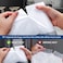 RayPard 120 Counts 26 Gallon Small Drawstring Trash Bags Garbage Bags by Small Strong Plastic Bags fit 7510 Liter Trash Can for Home Office Kitchen Bathroom Bedroom White Waste Basket Liners