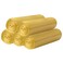 HDY 5 Rolls Small Trash Bags 100 Counts Durable 4 Gallon Small Garbage Bags for home office kitchen Bathroom Bedroom Trash Can linersGolden