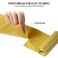 HDY 5 Rolls Small Trash Bags 100 Counts Durable 4 Gallon Small Garbage Bags for home office kitchen Bathroom Bedroom Trash Can linersGolden