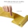 HDY 5 Rolls Small Trash Bags 100 Counts Durable 4 Gallon Small Garbage Bags for home office kitchen Bathroom Bedroom Trash Can linersGolden