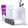 Aocoer 8 Gallon Drawstring Trash Bag Small Garbage Bags 45 Count