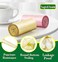Hommaly 26 Gallon 240 pcs Small Multi Trash Bags Strong Pink Gray Gold Garbage Bags Bathroom Trash Can Bin Liners Unscented Mini Plastic Bag for Office Waste Basket Liner Fit 10 Liter 226 Gal