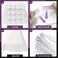 JOYEUX Small Trash Bags 4 Gallon Drawstring Small Garbage Bags White Mini Trash Can Liners for Bathroom Bedroom Office Faint Scented 45 Count