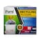 PAMI Recycling Tall Kitchen Drawstring Trash Bags ExtraStrong Plastic Garbage Bags Thick Trash Can Liners For Kitchen Outdoor Bins 2ft x2ft Unscented Trash Bags 13 Gallon 60 Count Clear