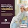 PAMI Recycling Tall Kitchen Drawstring Trash Bags ExtraStrong Plastic Garbage Bags Thick Trash Can Liners For Kitchen Outdoor Bins 2ft x2ft Unscented Trash Bags 13 Gallon 60 Count Clear