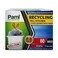 PAMI Recycling Tall Kitchen Drawstring Trash Bags ExtraStrong Plastic Garbage Bags Thick Trash Can Liners For Kitchen Outdoor Bins 2ft x2ft Unscented Trash Bags 13 Gallon 60 Count Clear
