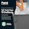 PAMI Tall 13Gallon Kitchen Drawstring Trash Bags 60 Pack White ExtraStrong Plastic Garbage Bags Thick Trash Can Liners For Kitchen Bathroom Outdoor Bins 2ft x2ft Unscented Trash Bags