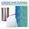 Reli. Reli 610 Gallon Trash Bags Drawstring 500 Count Bulk 22x23 6 8 10 Gallon Drawstring Garbage Bags White Trash Can Liners Small Medium