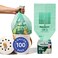 Repurpose Compostables Repurpose 3 Gallon Compostable Small Bin Trash Bags 100 Bags BPI Certified LeakProof Recyclable Packaging