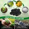 Chenyucheng Small Bathroom Trash Bags 2 Gallon Black Mini Garbage Bags With Handle Biodegradable Compostable 100 Count Kitchen Office Car Little Waste Basket Unscented Tiny Liners Strong Thick