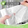 Teivio 7 Gallon 120 Counts Medium Garbage Bags 6 Gallon 7 Gallon Trash Bags Waste Basket Liner Bathroom Trash Can Bin Liners Plastic Bags for home office kitchen Clear