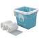 Yubine 15 Gallon Clear Trash Bags 220 Counts