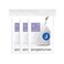 simplehuman Code J Custom Fit Trash Can Liner 3 refill packs 60 Count 3045 Liter 812 Gallon