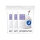 simplehuman Code J Custom Fit Trash Can Liner 3 refill packs 60 Count 3045 Liter 812 Gallon